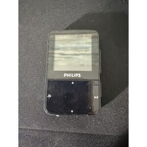 Philips GoGear VIBE MP3 Player 4GB Black Portable Digital Media Player Tested
